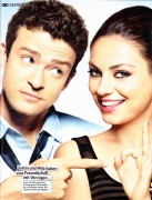 Мила Кунис и Джастин Тимберлэйк (Justin Timberlake, Mila Kunis) в журнале OK! Германия (2011) - 2xHQ 9a2e2e209823719